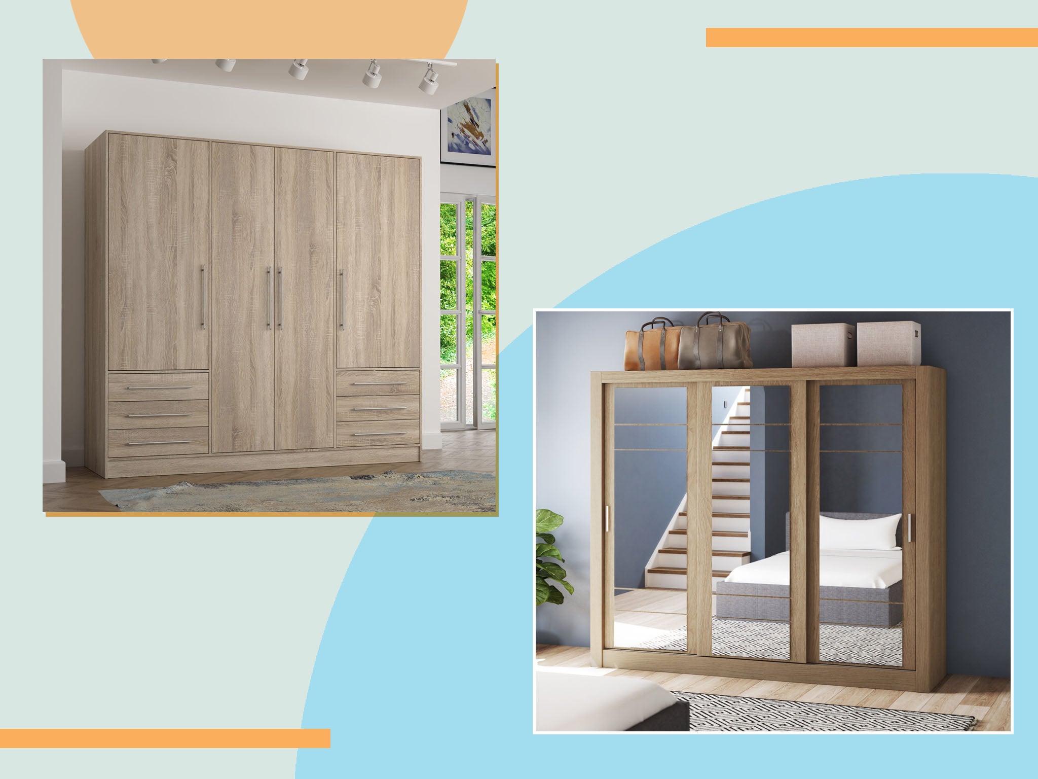 Best wardrobe 2022 From oak to manufactured wood The Independent